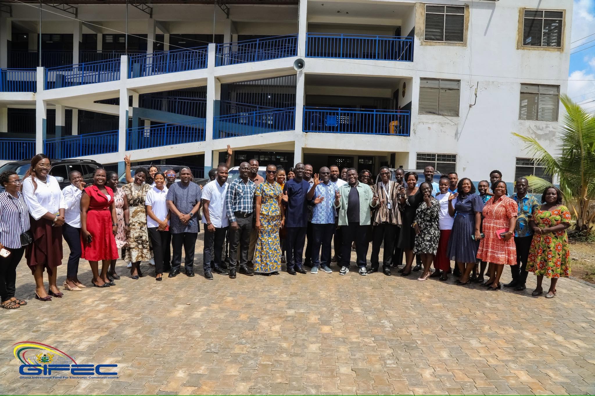 GIFEC officials at the government accountability event